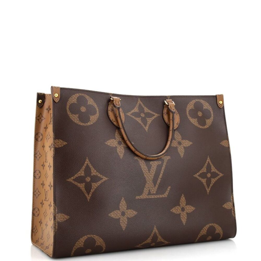 Louis Vuitton OnTheGo Tote Reverse Monogram Giant GM Brown - Picture 2 of 10